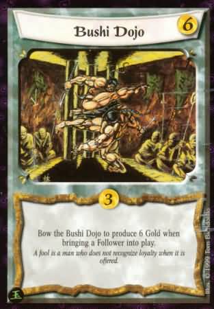 Bushi Dojo Uncommon L5R Pearl Edition Bushi Dojo Uncommon L5R Pearl Edition