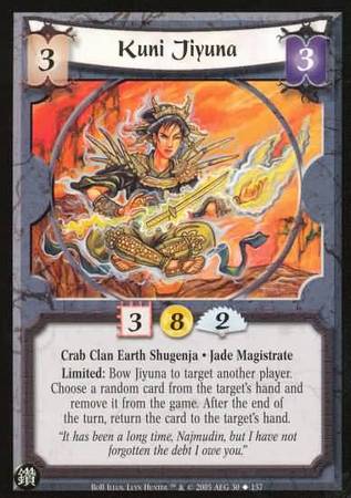 Kuni Jiyuna Crab 30 Uncommon Reign of Blood Kuni Jiyuna Crab 30 Uncommon Reign of Blood