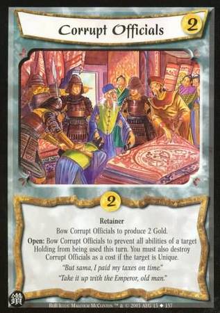 Corrupt Officials 13 Uncommon Reign of Blood Corrupt Officials 13 Uncommon Reign of Blood