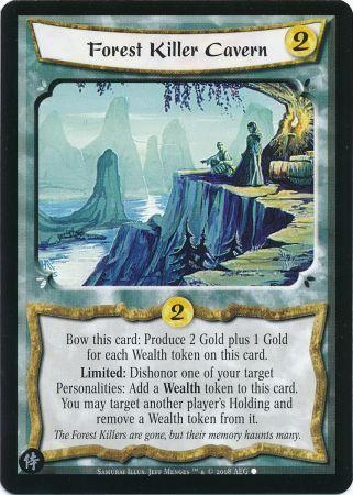Forest Killer Cavern 26 Common L5R Samurai Edition Forest Killer Cavern 26 Common L5R Samurai Edition