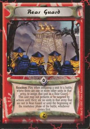 Rear Guard Common Scorpion Clan Coup 1 Rear Guard Common Scorpion Clan Coup 1
