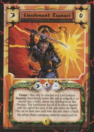 Lieutenant Tsanuri Uncommon Lieutenant Tsanuri Uncommon