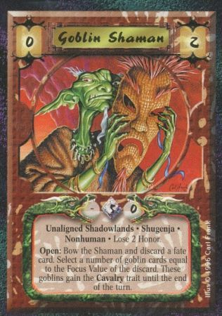 Goblin Shaman Shadowlands Common Goblin Shaman Shadowlands Common