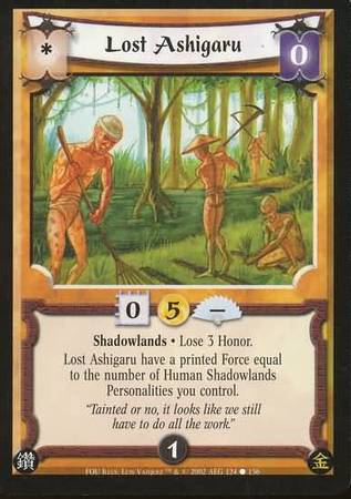 Lost Ashigaru 124 Common The Fall of Otosan Uchi Lost Ashigaru 124 Common The Fall of Otosan Uchi