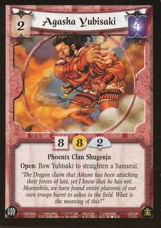 Agasha Yubisaki Phoenix 54 Uncommon The Fall of Otosan Uchi Agasha Yubisaki Phoenix 54 Uncommon The Fall of Otosan Uchi