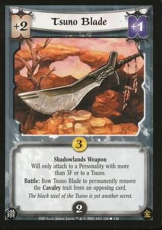 Tsuno Blade 138 Uncommon Tsuno Blade 138 Uncommon