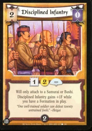 Disciplined Infantry 117 Common The Hidden City Disciplined Infantry 117 Common The Hidden City