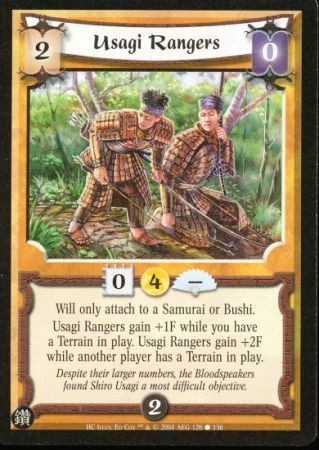 Usagi Rangers 126 Common The Hidden City Usagi Rangers 126 Common The Hidden City