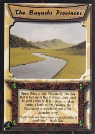 The Bayushi Provinces Common The Hidden Emperor Episode 1 Singles The Bayushi Provinces Common The Hidden Emperor Episode 1 Singles