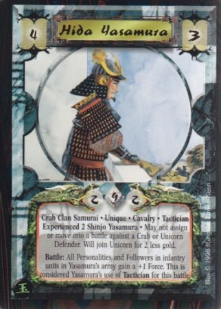 Hida Yasamura Experienced 2 Shinjo Yasamura Crab Rare The Hidden Emperor Episode 1 Singles Hida Yasamura Experienced 2 Shinjo Yasamura Crab Rare The Hidden Emperor Episode 1 Singles