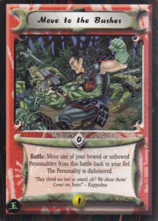 Move to the Bushes Rare The Hidden Emperor Episode 1 Singles Move to the Bushes Rare The Hidden Emperor Episode 1 Singles