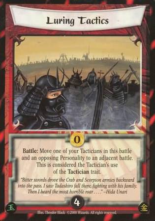Luring Tactics Uncommon The Spirit Wars Luring Tactics Uncommon The Spirit Wars