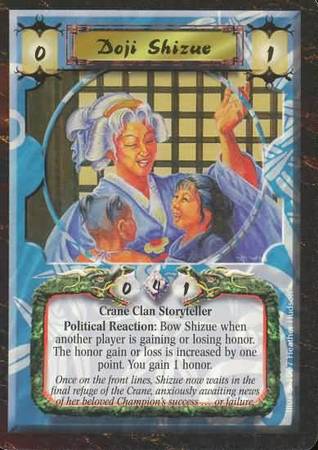 Doji Shizue Crane Common Time of the Void Doji Shizue Crane Common Time of the Void