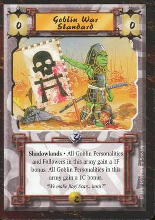 Goblin War Standard Common Time of the Void Goblin War Standard Common Time of the Void