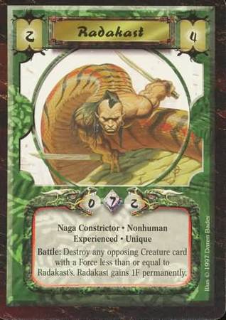 Radakast Experienced Naga Uncommon Time of the Void Radakast Experienced Naga Uncommon Time of the Void