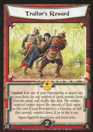 Traitor s Reward 113 Uncommon Winds of Change Traitor s Reward 113 Uncommon Winds of Change
