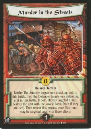 Murder in the Streets 102 Common Wrath of the Emperor Murder in the Streets 102 Common Wrath of the Emperor