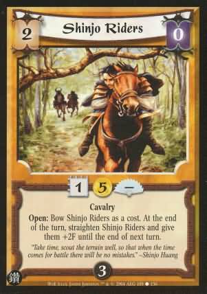 Shinjo Riders 109 Common Shinjo Riders 109 Common