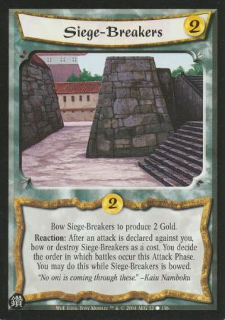 Siege Breakers 12 Common Siege Breakers 12 Common
