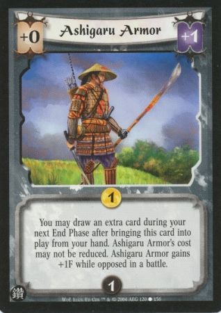 Ashigaru Armor 120 Common Wrath of the Emperor Ashigaru Armor 120 Common Wrath of the Emperor