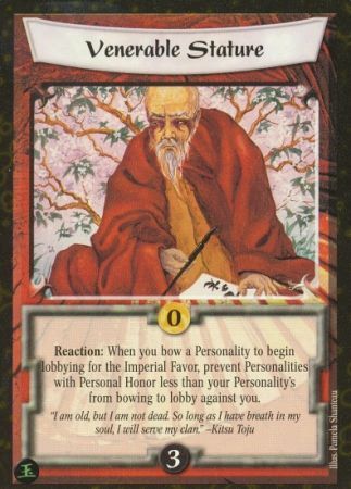 Venerable Stature Common Fire and Shadow Venerable Stature Common Fire and Shadow
