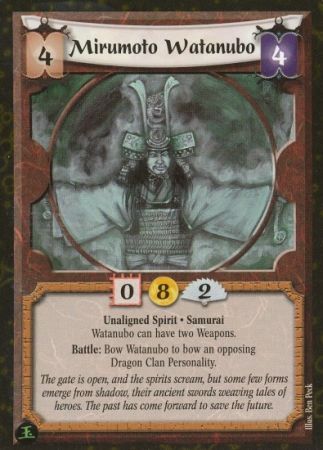 Mirumoto Watanubo Spirit Uncommon Fire and Shadow Mirumoto Watanubo Spirit Uncommon Fire and Shadow
