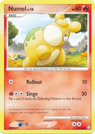 Numel 110 146 Common Diamond Pearl Legends Awakened Singles Numel 110 146 Common Diamond Pearl Legends Awakened Singles