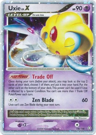 Pok%C3%A9mon+TCG+Mesprit+LV.X+Legends+Awakened+143+Holo+Rare+Holo+LV.X for  sale online