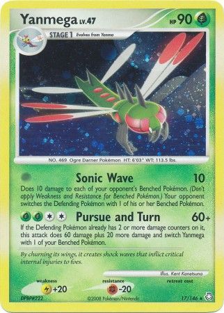 Yanmega 17 146 Holo Yanmega 17 146 Holo