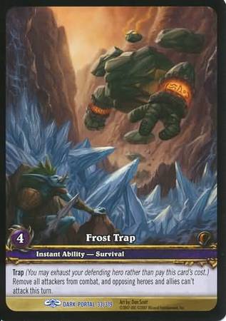 Frost Trap Extended Art EA 33 319 World of Warcraft Promo Singles Frost Trap Extended Art EA 33 319 World of Warcraft Promo Singles
