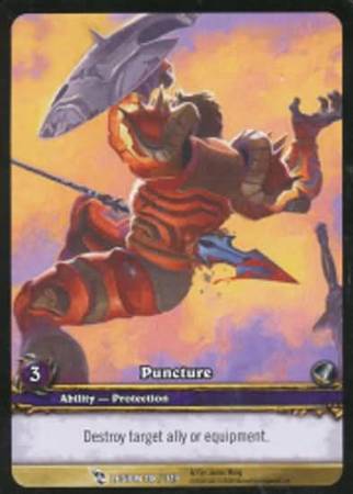 Puncture Extended Art EA 118 319 World of Warcraft Promo Singles Puncture Extended Art EA 118 319 World of Warcraft Promo Singles