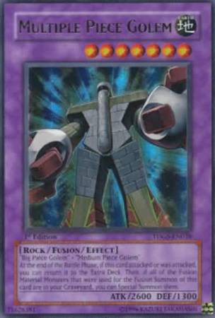 Multiple Piece Golem TDGS EN038 Ultra Rare 1st Edition Multiple Piece Golem TDGS EN038 Ultra Rare 1st Edition