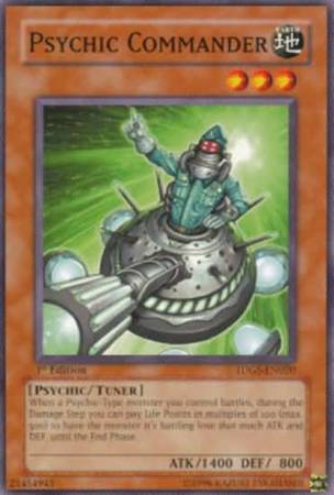 Psychic Commander TDGS EN020 Common 1st Edition Psychic Commander TDGS EN020 Common 1st Edition