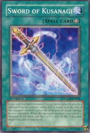 Sword of Kusanagi TDGS EN054 Common 1st Edition The Duelist Genesis TDGS 1st Edition Singles Sword of Kusanagi TDGS EN054 Common 1st Edition The Duelist Genesis TDGS 1st Edition Singles