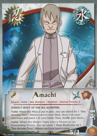 Amachi 385 Rare Naruto Lineage of the Legends Amachi 385 Rare Naruto Lineage of the Legends