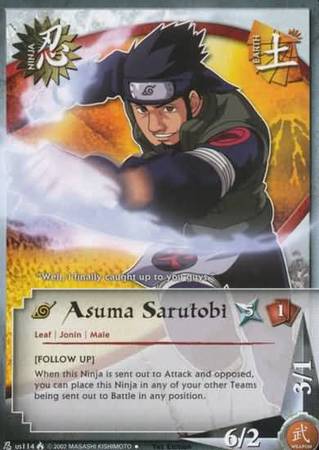 Asuma Sarutobi us114 Uncommon Asuma Sarutobi us114 Uncommon