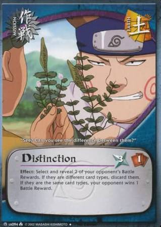 Distinction us094 Uncommon Naruto Lineage of the Legends Distinction us094 Uncommon Naruto Lineage of the Legends