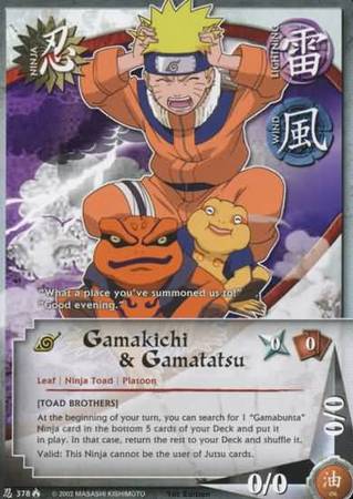 Gamakichi Gamatatsu 378 Common Gamakichi Gamatatsu 378 Common