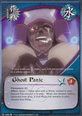 Ghost Panic us093 Rare Naruto Lineage of the Legends Ghost Panic us093 Rare Naruto Lineage of the Legends