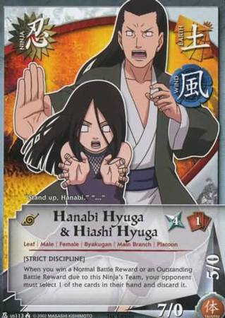 Hanabi Hyuga Hiashi Hyuga us113 Common Naruto Lineage of the Legends Hanabi Hyuga Hiashi Hyuga us113 Common Naruto Lineage of the Legends