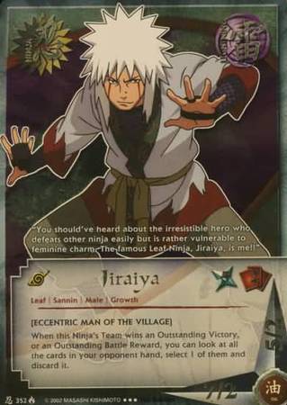 Jiraiya Eccentric Man of The Village N 352 Super Rare Jiraiya Eccentric Man of The Village N 352 Super Rare