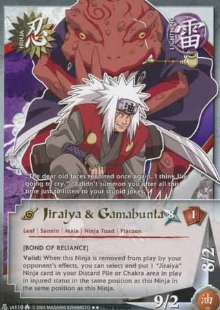 Jiraiya Gamabunta us110 Rare Jiraiya Gamabunta us110 Rare