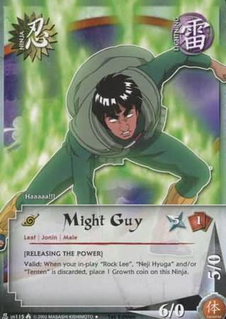 Might Guy us115 Uncommon Might Guy us115 Uncommon