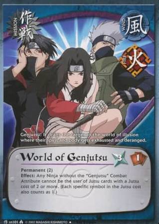 World of Genjutsu us101 Uncommon Naruto Lineage of the Legends World of Genjutsu us101 Uncommon Naruto Lineage of the Legends