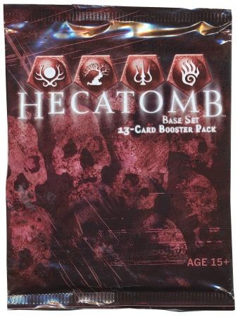 HECATOMB TRADING CARD GAME BASE SET BOOSTER PACK *CCG* 