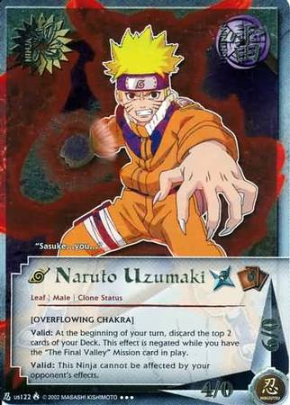 Naruto Uzumaki us122 Super Rare Naruto Uzumaki us122 Super Rare