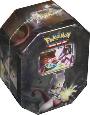 2008 Wave 1 Mewtwo Lv.X Holiday Collector's Tin (Pokemon)