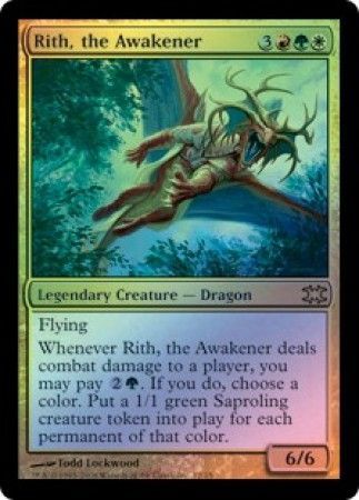 Rith the Awakener Foil From the Vault Dragons 2008 Singles Rith the Awakener Foil From the Vault Dragons 2008 Singles