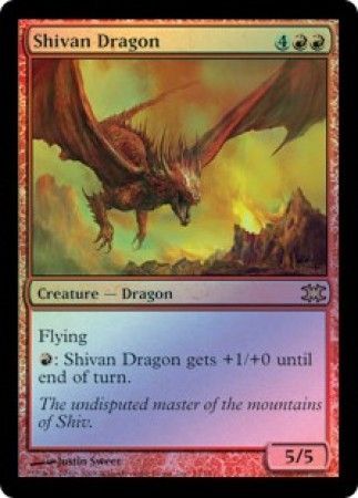 Shivan Dragon - From the Vault: Dragons (2008) - Magic | TrollAndToad