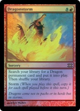 Dragonstorm Foil From the Vault Dragons 2008 Singles Dragonstorm Foil From the Vault Dragons 2008 Singles